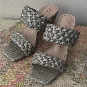Anne Klein Silver Heeled Elegance